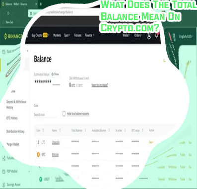 Crypto com total balance